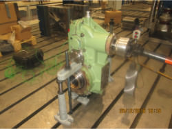 Inspection of a FLENDER Sonder 195 gearbox